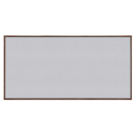 United Visual Products Sliding Door Indoor Enclosed Corkboard, 6 UV9002ACSH-SATIN-FORBO